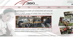 Desktop Screenshot of 360performancetraining.com